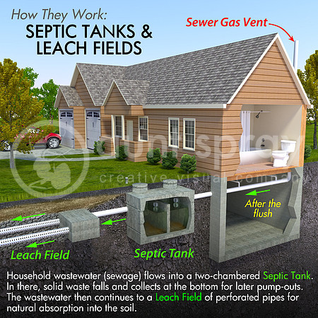 Septic System Diagram